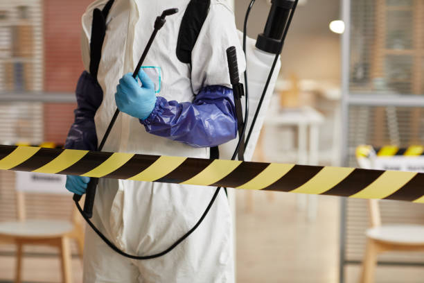 Professional Sewage Cleanup technician working in Kingwood, TX